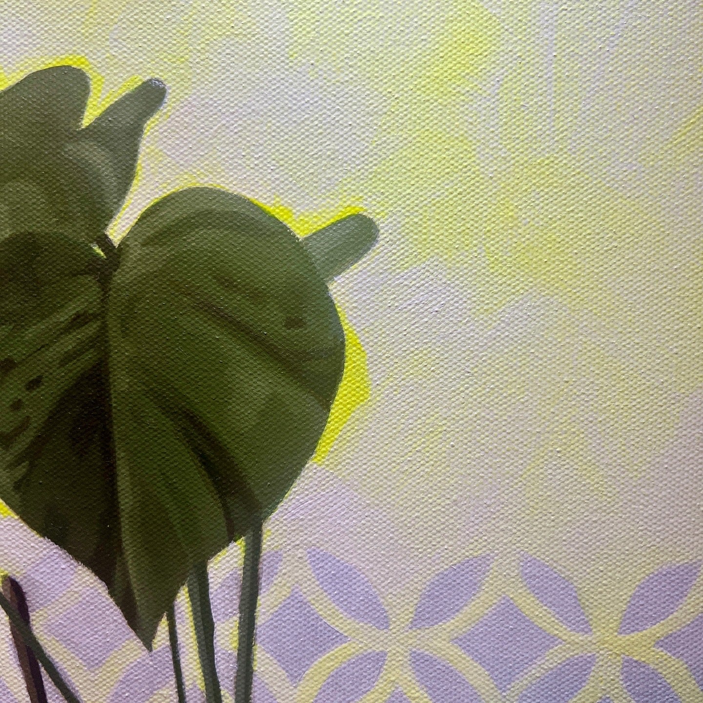 Plant No.2 – Nature-Inspired Oil Painting | Botanical Wall Art